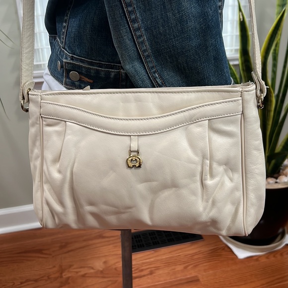 Etienne Aigner Bags Etienne Aigner Cream Shoulder Bag Purse Poshmark